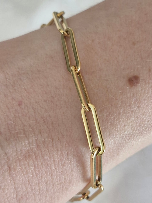 Elle Flat Chain Bracelet