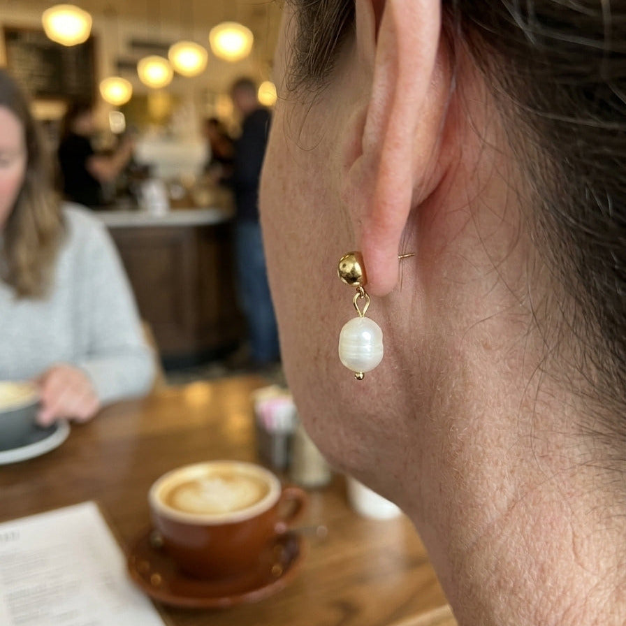 Ruthie Pearl Drop Earrings