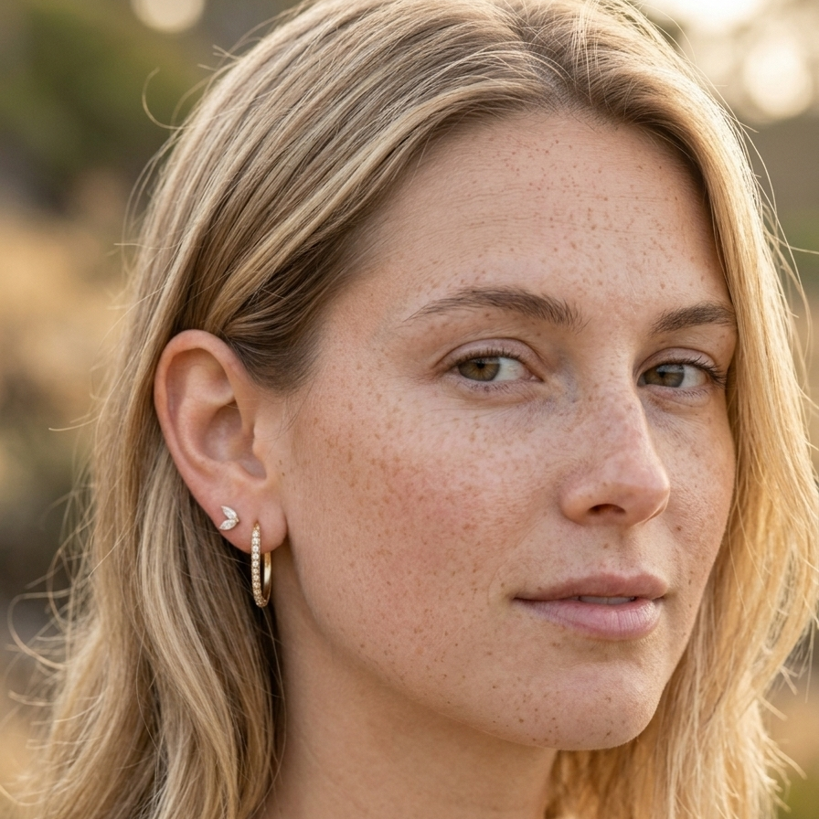 The Emme Diamond Look Earrings